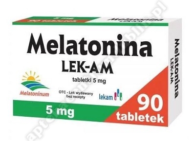 Melatonina LEK-AM tabl. 5 mg 90 tabl.
