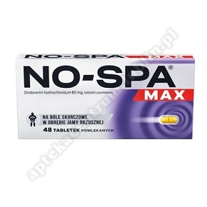 No-Spa MAX tabl. powl.  80 mg 48 tabl. 