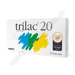 Trilac 20 kaps. twarde 20 kaps. 