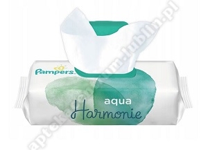 Chusteczki Pampers Harmonie Aqua .po48