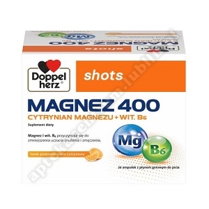 Doppelherz shots MAGNEZ 400 1 amp.