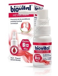 Biovital Metabolizm spray 15 ml