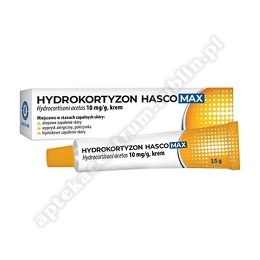 Hydrokortyzon Hasco Max krem 10 mg/g 15 g