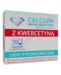 Calcium Krystalicznie Czyste Z Kwercetyną 