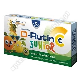 D-Rutin CC Junior tabl.dossania 60tabl.