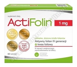 Actifolin 1 mg tabl.powl. 60 tabl.
