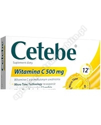 Cetebe Witamina C 500 mg 30 kaps. *