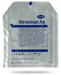 Atrauman Ag Opatrunek z maścią 5 x 5 cm 1 szt.  *