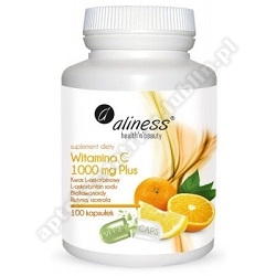 Aliness Witamina C 1000 PLUS 100 kaps. *