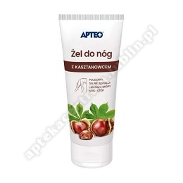 Apteo Żel do nóg z kasztanowcem żel 250 ml *