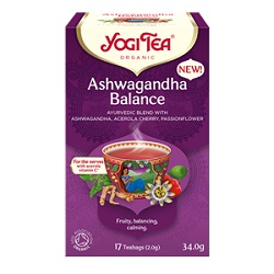Herbatka ajurwedyjska równowaga z ashwagandą  YOGI TEA*