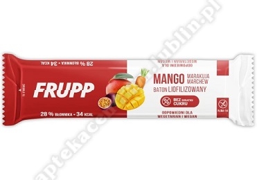 Frupp baton liofilizowany mango marakuja marchew 10g