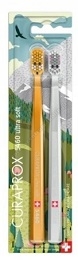 Curaprox szczoteczka CS 5460 Duo Fox & Bunny 2 szt niezbędnik *