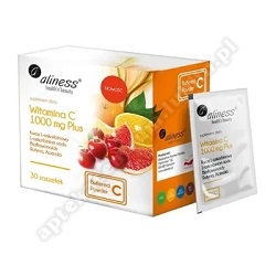 Aliness Witamina C 1000 mg Plus prosz.30 sasz.* niezbędnik