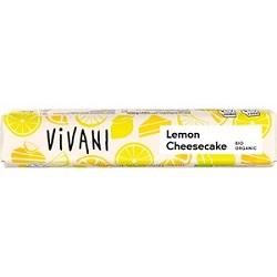 Baton mleczna czekolada z nadzieniem sernik cytrynowy Vivani 40g*