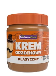 Krem orzechowy 100% klasyczny 340 g - NATURAVENA*