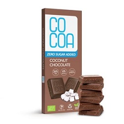 Czekolada kokosowa bez dodatku cukrów Cocoa 40g*