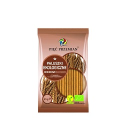 Paluszki orkiszowe pełnoziarniste 45g -PIĘĆ PRZEMIAN*