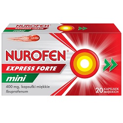 Nurofen Express Forte Mini 400 mg 20 kaps.