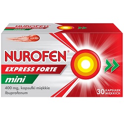 Nurofen Express Forte Mini 400 mg 30 kaps.