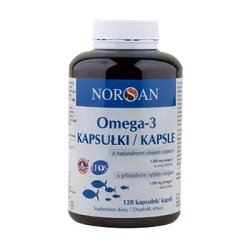 Norsan Omega-3 kaps. 120 kaps.*