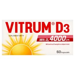 Vitrum D3 4000 kaps. 60 kaps.*