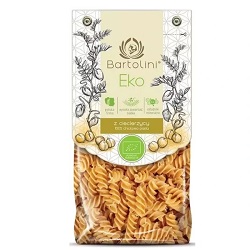 Makaron Proteinowy Z Ciecierzycy Świderki BIO 250 g -BARTOLINI*