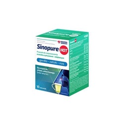 Rodzina Zdrowia Sinopure Hot o smaku cytrynowy 10 sasz.