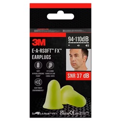 Zatyczki do uszu 3M E-A-RSOFT FX stopery 1