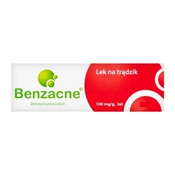 Benzacne żel 100 mg/g 20 g