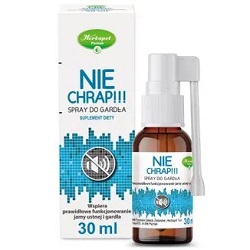 Nie Chrap !!! spray do gardł. 30 ml*