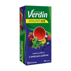 Verdin Fix z owocami leśnymi susz 20sasz.p