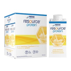Resource Protein, płyn, smak waniliowy, 4x200 ml*