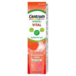 Centrum Vital Dorośli brzoskwinia jabłko tabletki musujące 20 szt. *