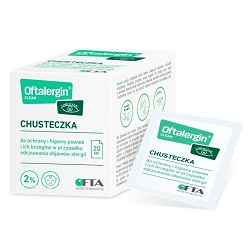 Oftalergin Clean Chusteczki do ochrony i higieny powiek *