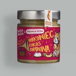 Krem orzech nerkowiec kokos żurawina Basia Basia 195g*