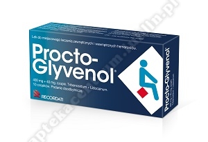 Procto-Glyvenol 10 czop.doodbyt. 0,4g+0,04g