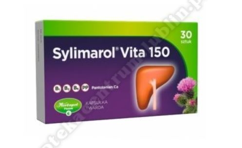 Sylimarol Vital 150 mg 30 kaps( na wątrobę )