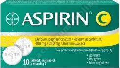 Aspirin C x 10 tabletki musujące